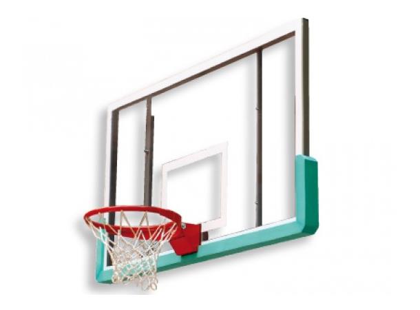 Basketplate 180x105 med akrylglass Med ramme